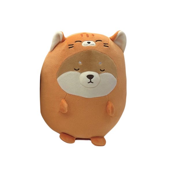 Mini Family Animal Cosplay Day 9in. Plush Toy(Cat-costume Shiba Inu)
