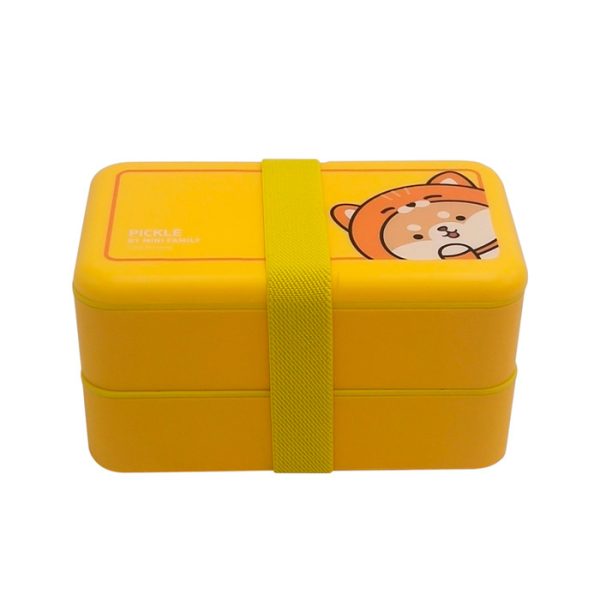 Animal Cosplay Day Double Layer Bento Box (1L)(PICKLE)