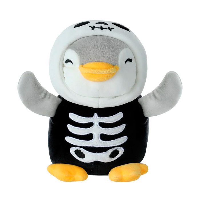 Mini Family 8.7in. Pen Pen Plush Toy with Hat(Skull Hat)