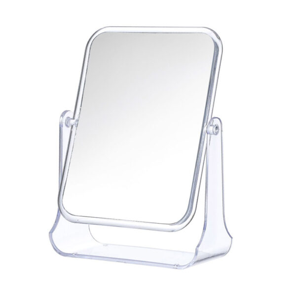 Square Double Sided Rotation Vanity Mirror (2×Magnification)