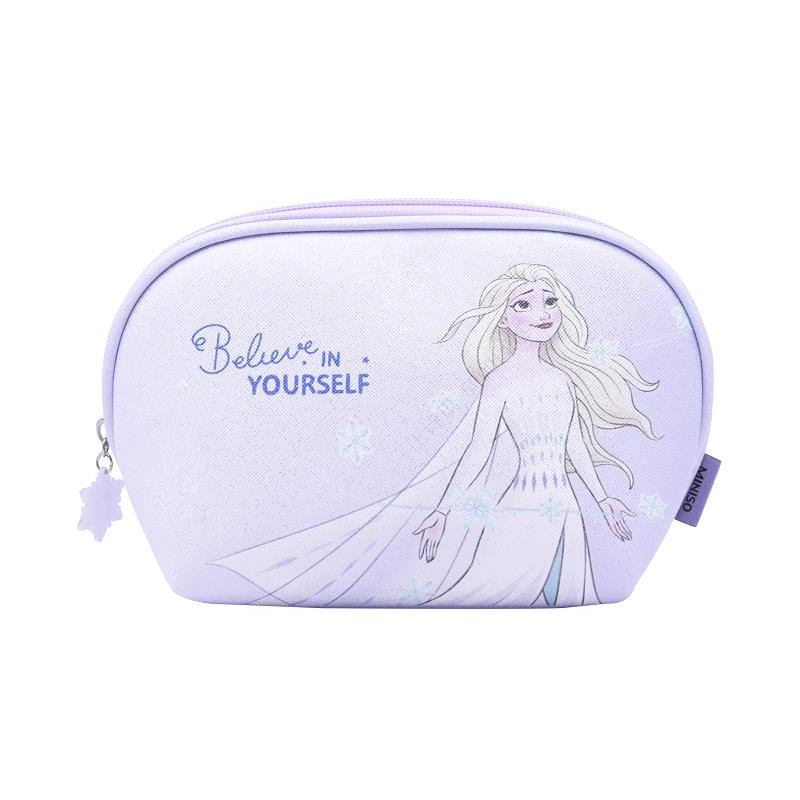Bolsa de cosméticos con forma de concha de Disney Frozen Collection 2.0 (púrpura)