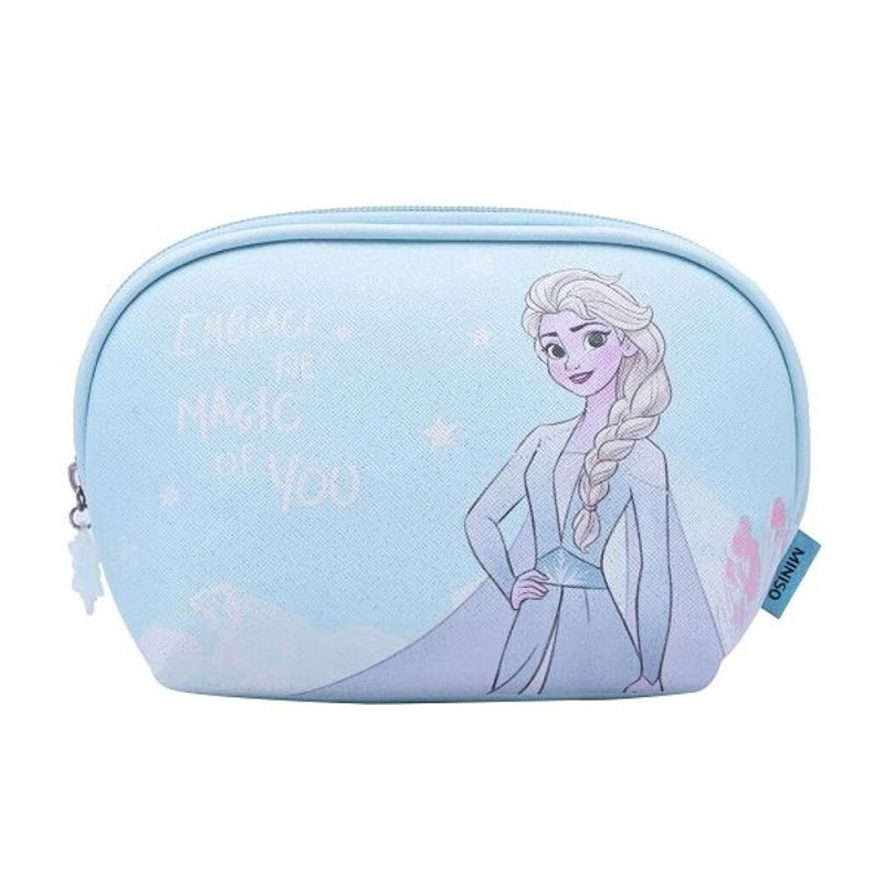 Bolsa de cosméticos con forma de concha de Disney Frozen Collection 2.0 (azul)