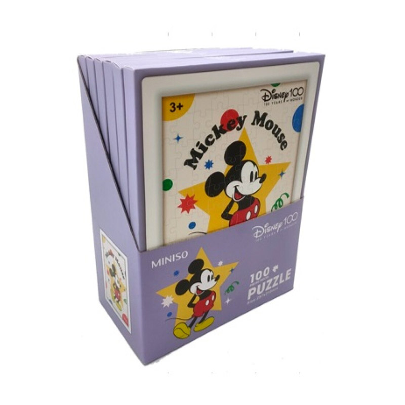 Miniso Disney 100 Colección Celebración Puzzle de 100 piezas