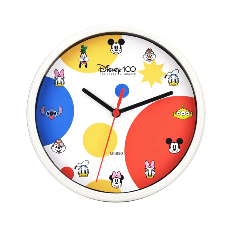 Reloj de pared Miniso Disney 100 Colección Celebration