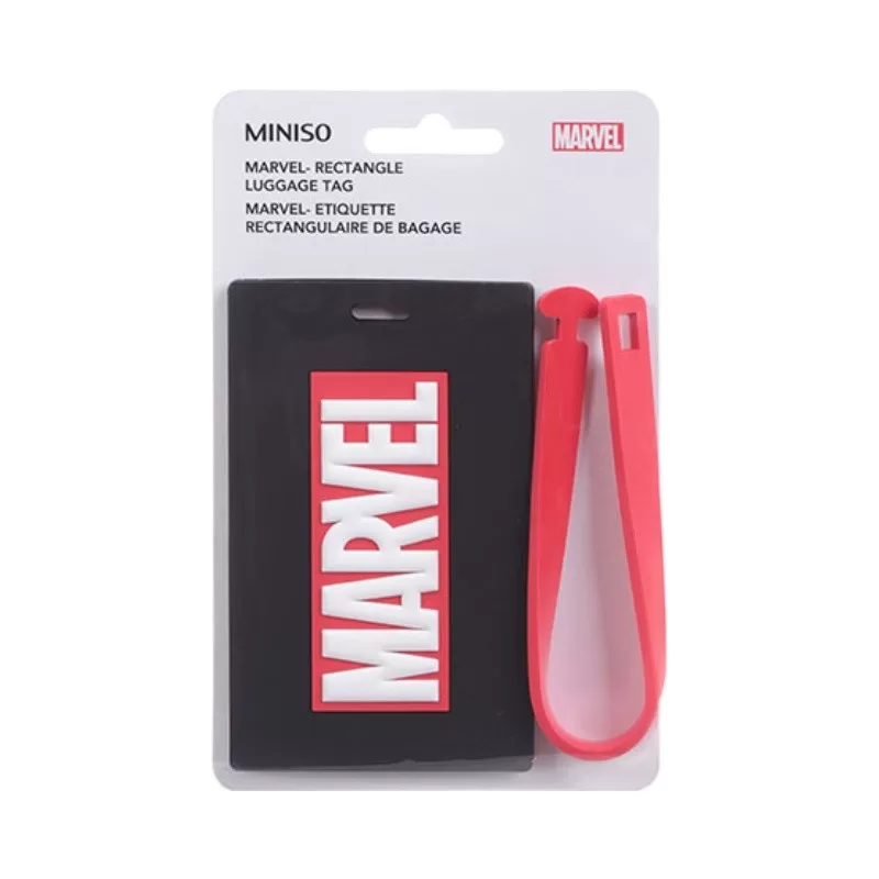 MARVEL – Etiqueta rectangular para equipaje