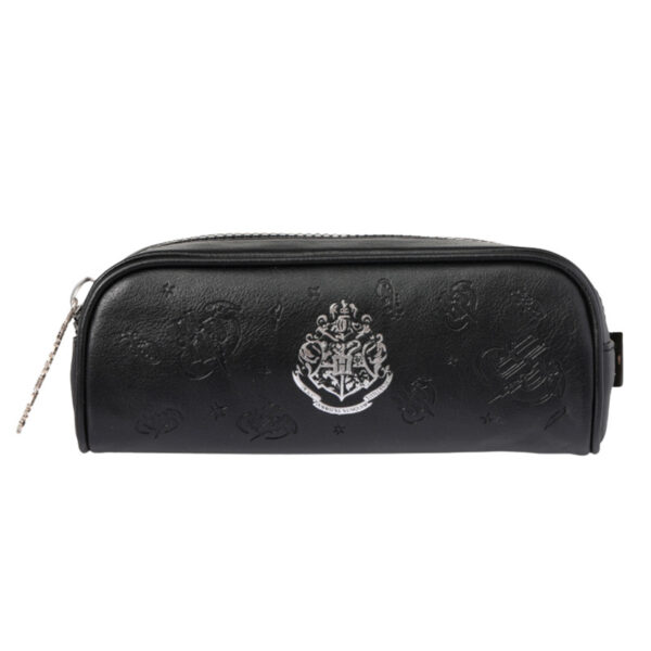 Harry Potter Embossed Silver-Stamping Stationery Case (Black)