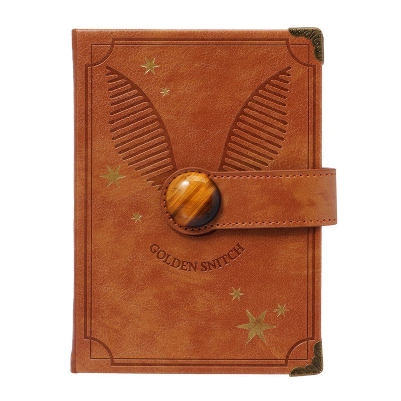 Libro de tapa dura de la colección Harry Potter Golden Snitch con cierre magnético Tigerite (80 hojas)