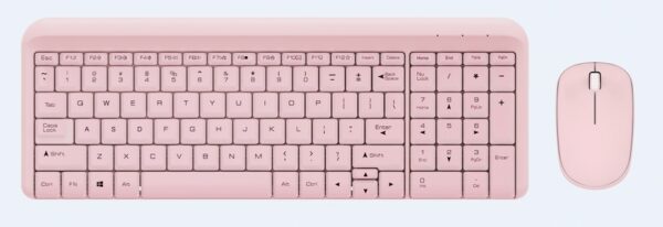 Lightweight 2.4G Wireless Keyboard & Mouse Combo  Model: K616-833(Pink)