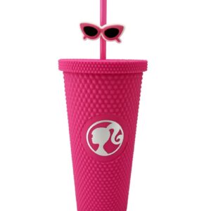 Barbie Collection Studded Tumbler with Straw (700mL)