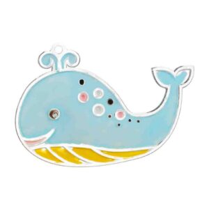 Animals Coloring Suncatcher (Whale)
