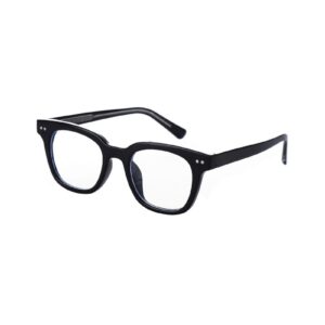 Simplistic Series Anti-blue-light Glasses in Large Frame (Black)