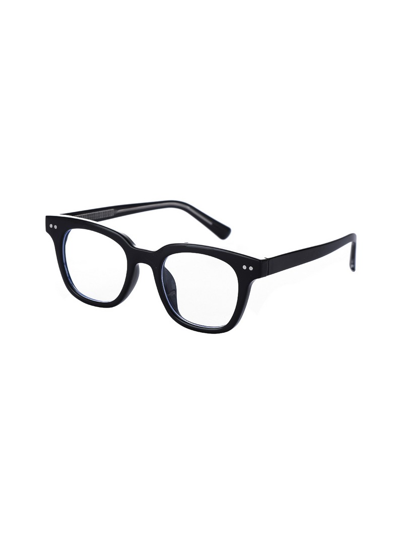 Simplistic Series Anti-blue-light Glasses in Large Frame (Black)