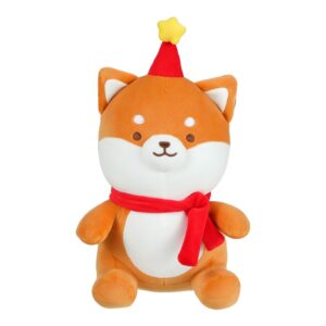 Mini Family Series-Sitting Shiba Inu Plush Toy (with Star)