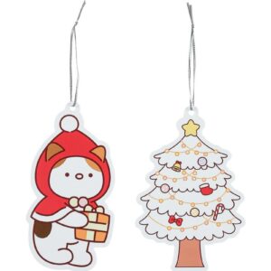 Mini Family Series Gift Tag(Kitten & Christmas Tree)