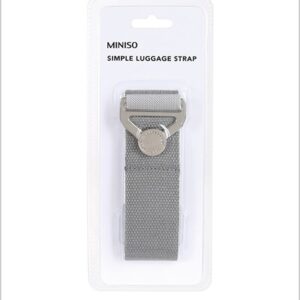 Simple Luggage Strap (Grey)