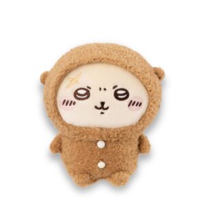 Chiikawa Collection Sitting-Posture Pajamas Plush Toy (Rakko)