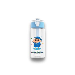 Crayon Shinchan Collection Plastic Bottle with Flip Top 550mL(Blue)