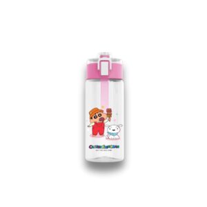 Crayon Shinchan Collection Plastic Bottle with Flip Top 550mL(Pink)
