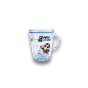 Crayon Shinchan Collection Double Wall Plastic Cup 260mL(Blue)