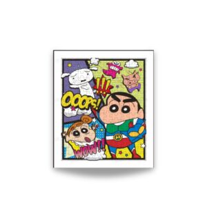 Crayon Shinchan Super Costume Adventure Collection 300-Piece Framed Puzzle (PDQ)