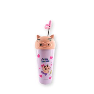 Crayon Shinchan Collection Double Wall Steel Bottle with Straw & Decoration 635mL(Buriburizaemon)