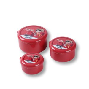 One Piece Collection Food Containers Set 3pcs (Luffy)