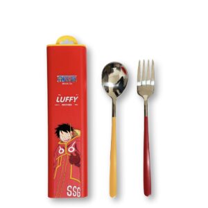 One Piece Collection Cutlery Set (Fork & Spoon)(Luffy)