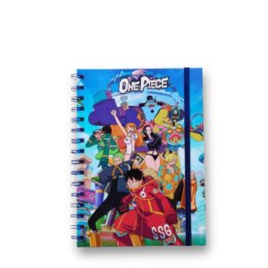 One Piece Collection A5 Hardcover Wire-bound Book with Band (80 Sheets)
