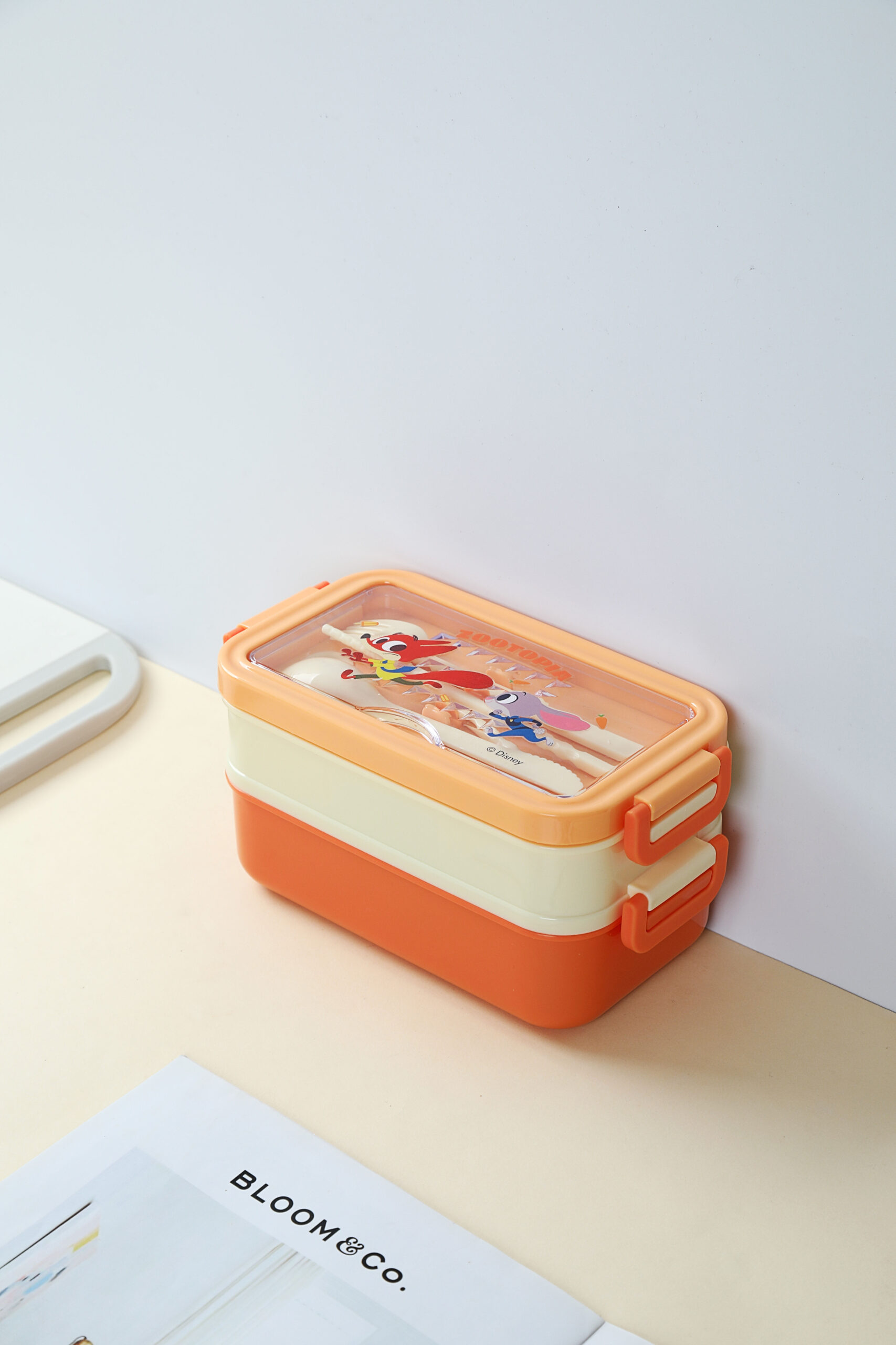 Disney Zootopia Collection Double-Layer Lunch Box 1400mL