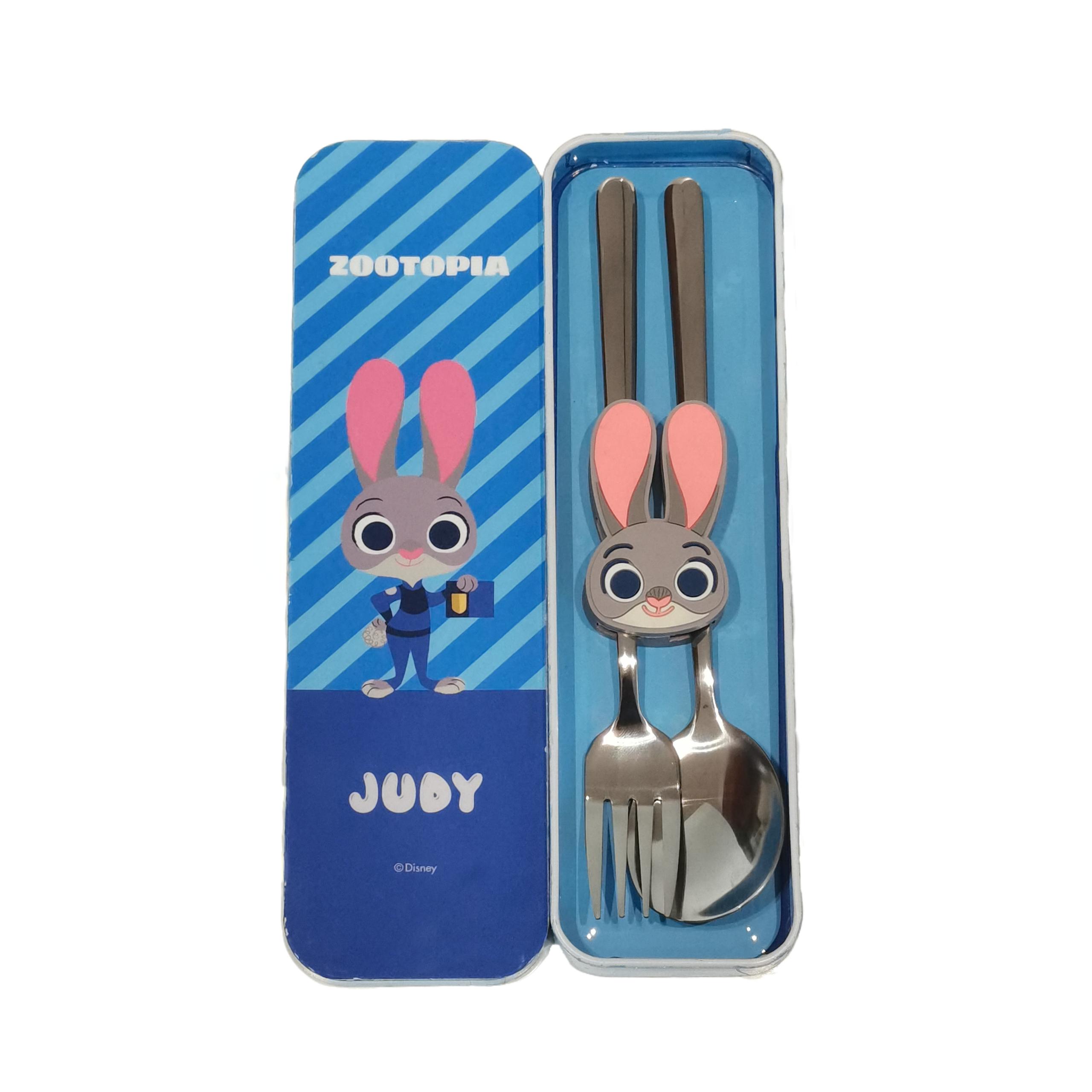 Disney Zootopia Collection Magnetic Flatware set (Judy)