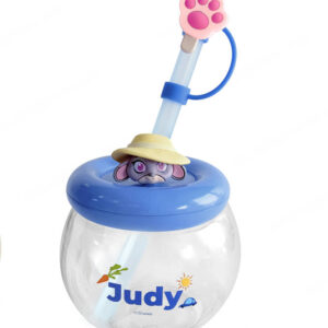 Disney Zootopia Collection Figurine Straw Bottle 600mL(Judy)