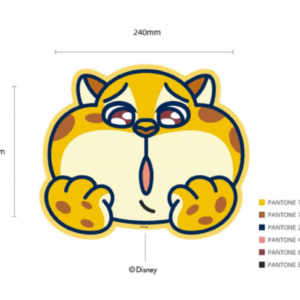 Disney Zootopia Collection Mouse Pad(Clawhauser)