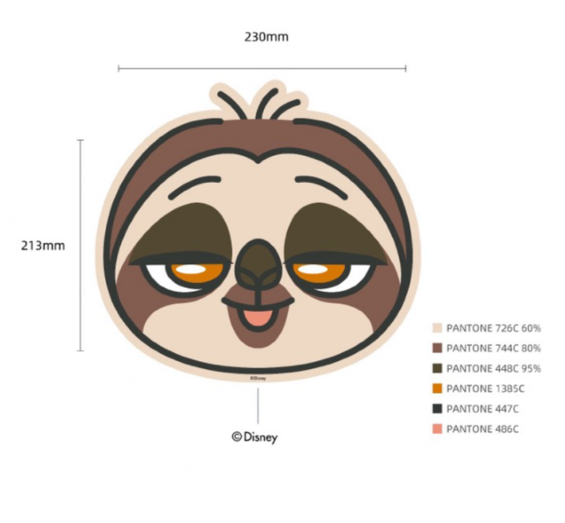 Disney Zootopia Collection Mouse Pad(Flash)