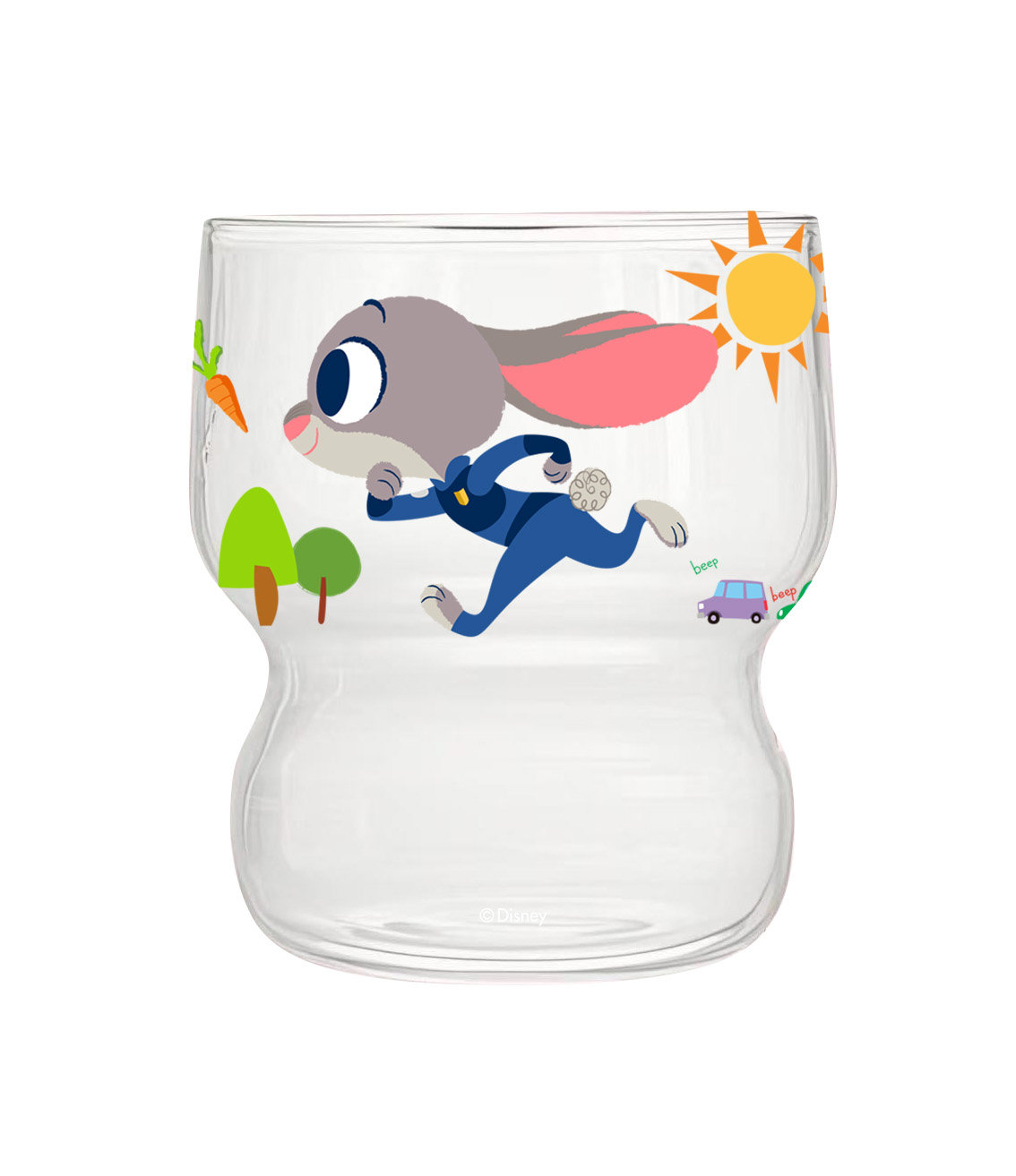 Disney Zootopia Collection Borosilicate Glass Cup 300mL (Judy)