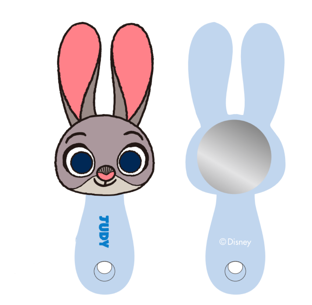 Disney Zootopia Collection 3D Handheld Mirror (JUDY)