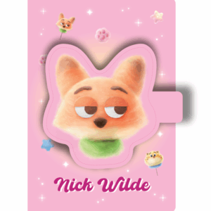 Disney Zootopia 2 Collection A5 3D Figure Stress-relief Magnetic Snap Book (80 Sheets) (Nick)