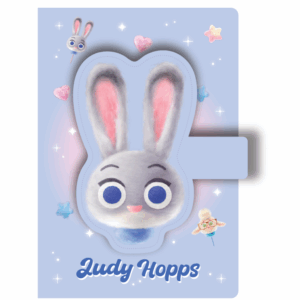 Disney Zootopia 2 Collection A5 3D Figure Stress-relief Magnetic Snap Book (80 Sheets) (Judy)