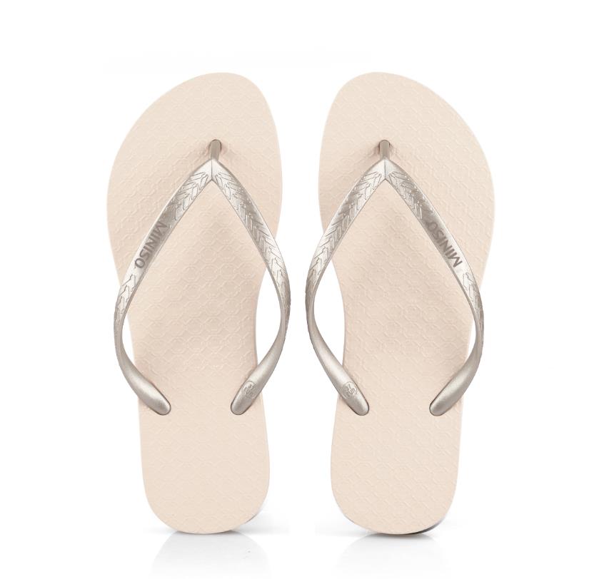 Classic Series Women's Flip Flops (35-36)(Apricot)