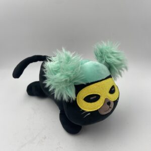 Mini Family Halloween Series Two-braid Cat Plush Toy