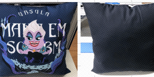 Disney Villains Collection 16.9in. Quadrate Pillow(Ursula)