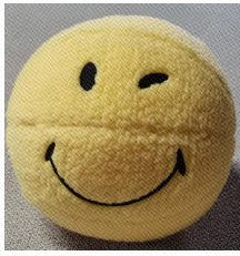 SmileyWorld Collection Round Plush Toy