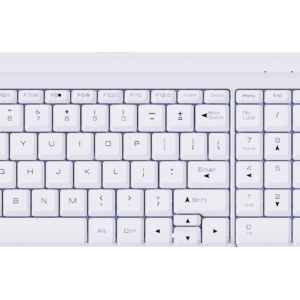 Lightweight 2.4G Wireless Keyboard & Mouse Combo  Model: K616-833(White)