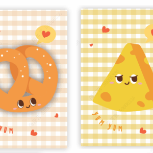 Happy Foods Collection B5 Stitch-bound Book (A) (40 Sheets) (2 Assorted Models)