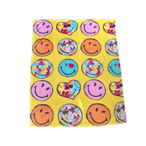 SmileyWorld Collection Printed Blanket