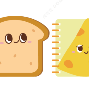 Happy Foods Collection Wire-bound Book (B) (80 Sheets) (2 Assorted Models)