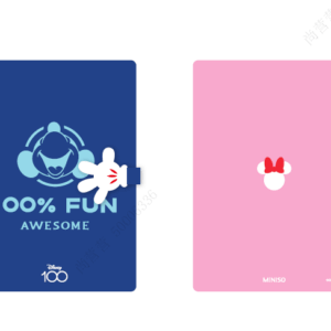 Disney 100 Smile Faces Collection A5 Hardcover Book (64 Sheets) (2 Assorted Models)