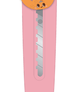 Happy Foods Collection Pretzel Utility Knife