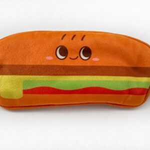 Happy Foods Collection Plush Sleep Mask (Hamburger)