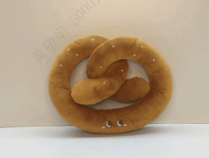 Happy Foods Collection 10in.  Pretzel Plush Toy