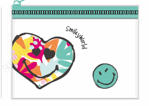 SmileyWorld Collection 2.0 PVC Transparent Stationery Case (16.3*12cm)
